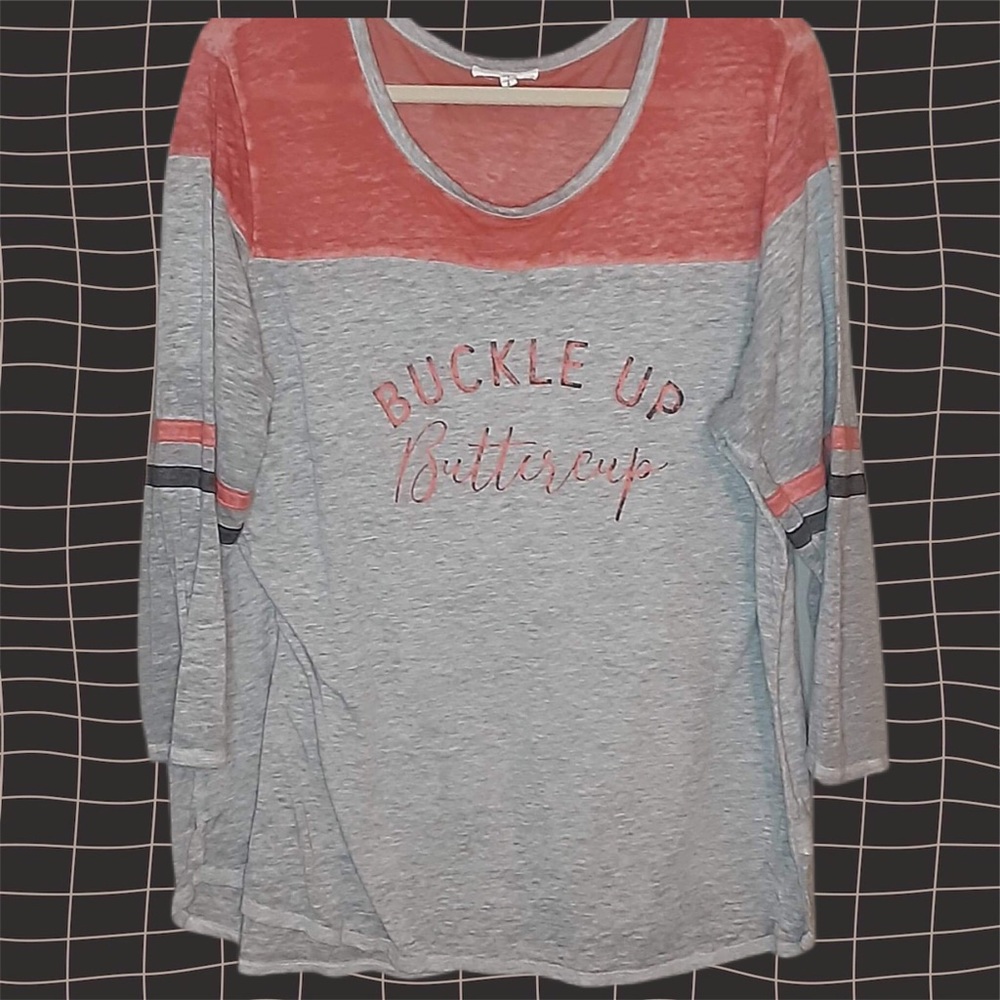 3/4 sleeve t-shirt